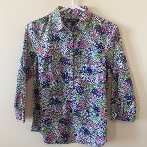 Lands End Women’s Floral Bouse